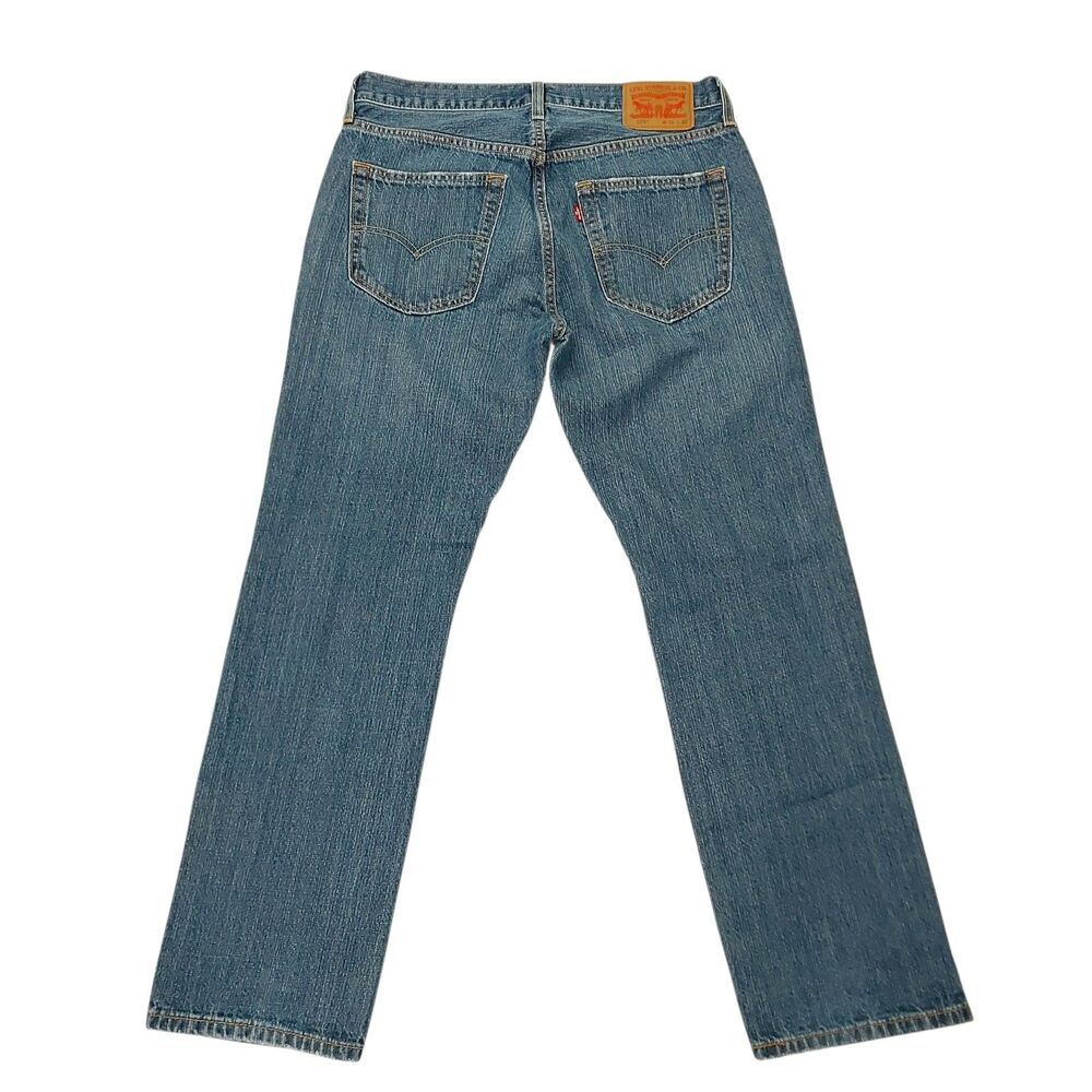 Levi's 559 Jeans Mens 32x30 Blue Straight Leg Cotton Durable Denim Work Casual - Picture 5 of 12